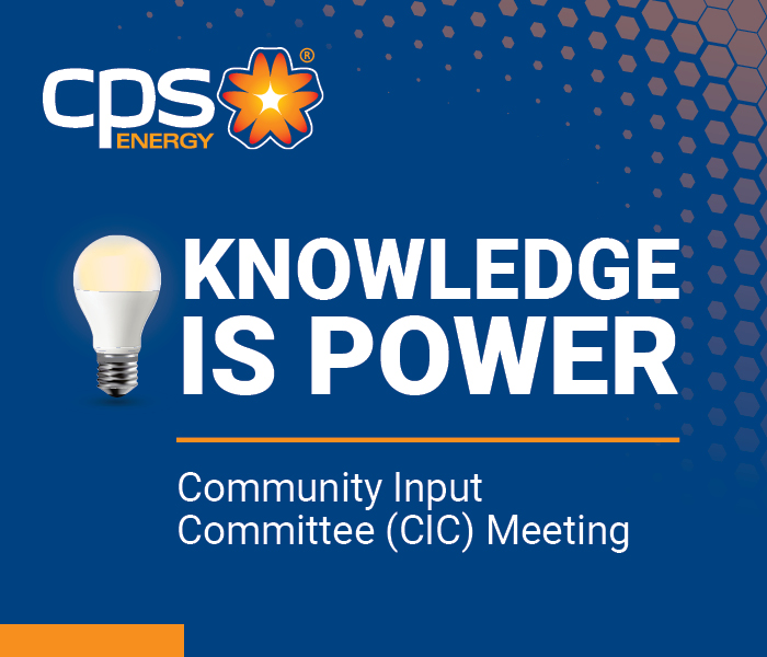 Community Input Committee (CIC) Meeting